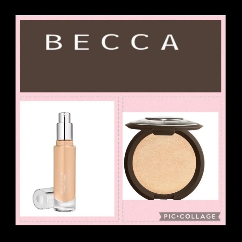 2-1 NEW BECCA Cosmetics Pressed & Foundation